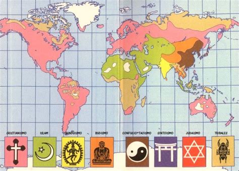 Religiones Mapas De Religiones