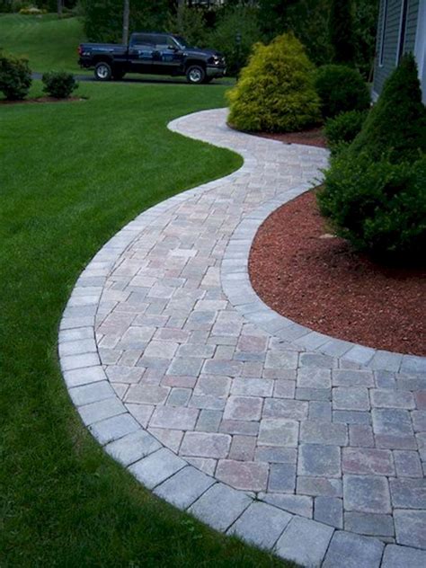 The right walkway compliments the home's exterior, is easy to walk on, and looks pleasing. 85 Affordable Front Yard Walkway Landscaping Ideas ...