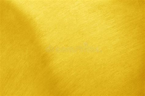 Gold Brushed Metal Texture For Abstract Background Stock Photo Image