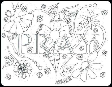 The Lords Prayer Coloring Page At Getdrawings Free Download