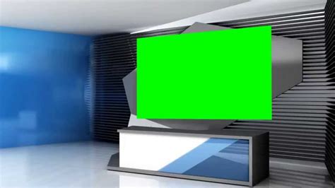 Free Green Screen Tv News Room Youtube