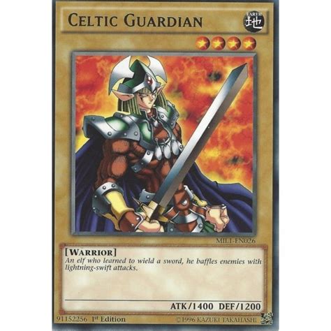 Yu Gi Oh Trading Card Game Yu Gi Oh Celtic Guardian Rare Mil1