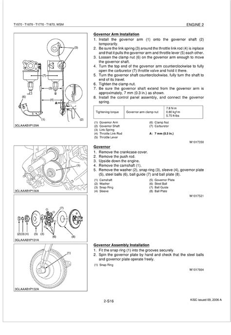 Kubota Lawn Tractor T1870 Workshop Manual Auto Repair Manual Forum