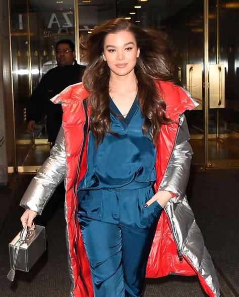 Hailee Steinfeld Leaves Today Show In New York 12182018 Hawtcelebs