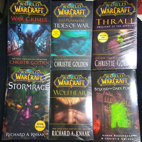World Of Warcraft Books Collection Shopee Philippines