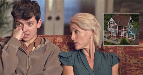 Sex Education S Otis Asa Butterfield And Gillian Anderson S Picturesque Multi Storeyed House Is