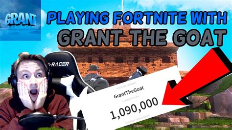 Winning Fortnite Squads With Grant The Goat Youtube
