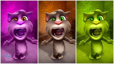 Learn Colors Talking Tom Color Game For Kids 61 Youtube
