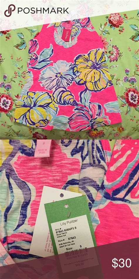 Nwt Lilly Pulitzer Top Lilly Pulitzer Tops Lilly Pulitzer Lillies