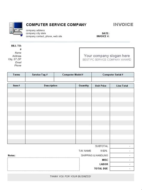 Microsoft Office 2007 Invoice Template Free Free Download Programs