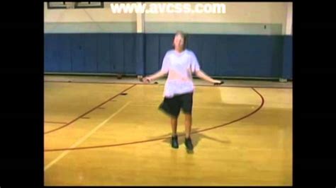 Jump Rope Drill Short Hop Alternate Feet For Youth Basketball Youtube
