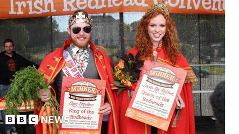 County Cork Village Hosts Three Day Irish Redhead Convention Bbc News