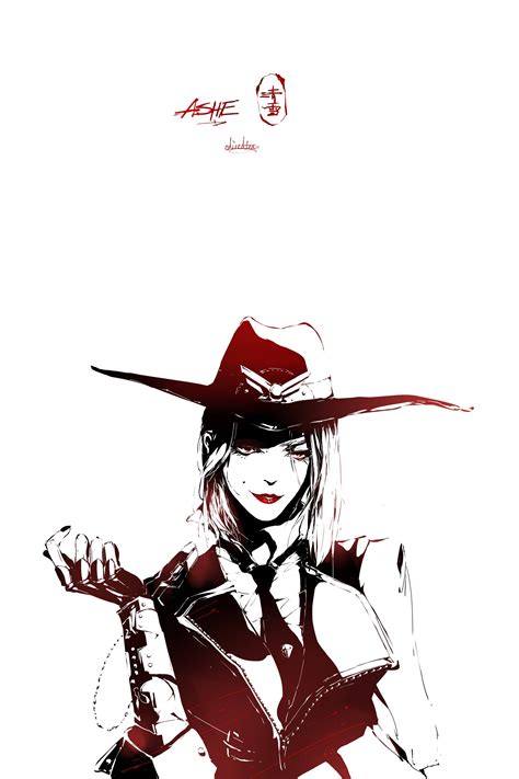 First Time On Reddit Ashe Fanart~ Via Roverwatch Ow