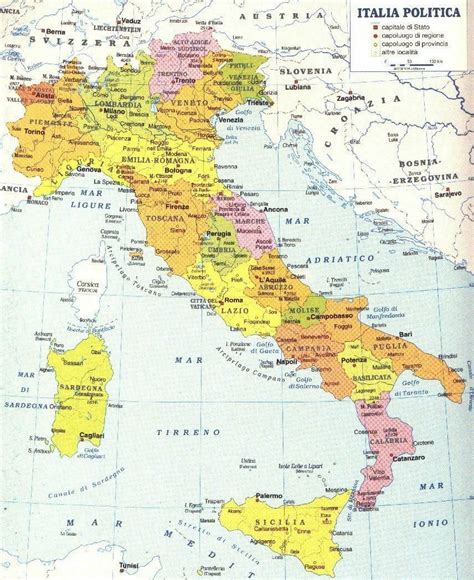 Pin De Juan Llontop En Italia Palabras Italianas Mapa De Italia Italia