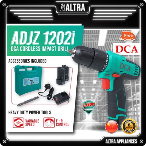 Dca Adjz1202i Cordless Impact Drill Cordless Screwdriver Battery