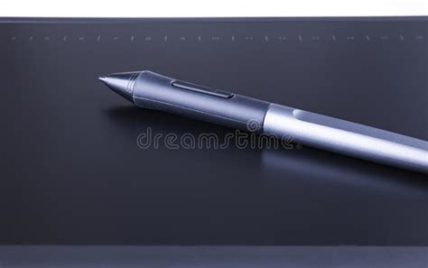 Graphic Tablet With Pen Stock Image Image Of Artist 158202749