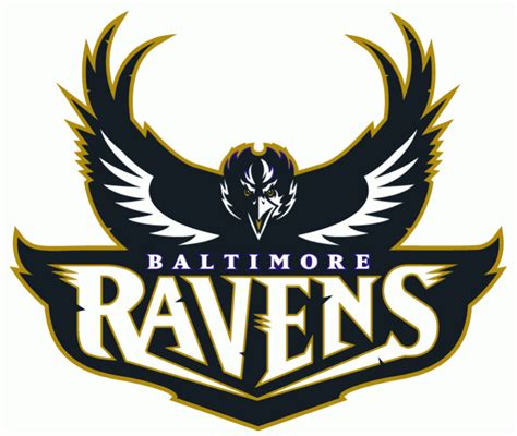 Baltimore Ravens Logo Wordmark Logo National Football League Nfl