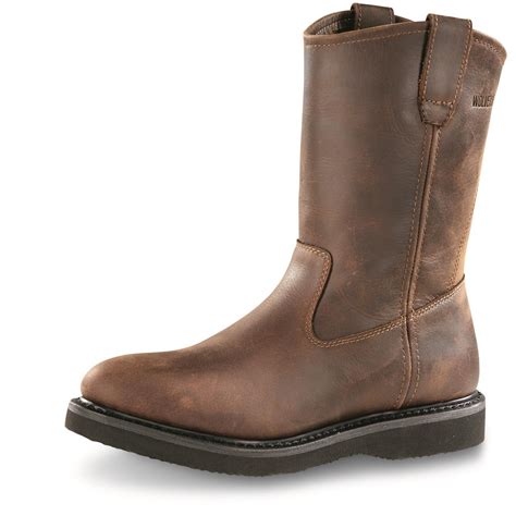 Wolverine Mens Wellington Boots 87292 Work Boots At Sportsmans Guide