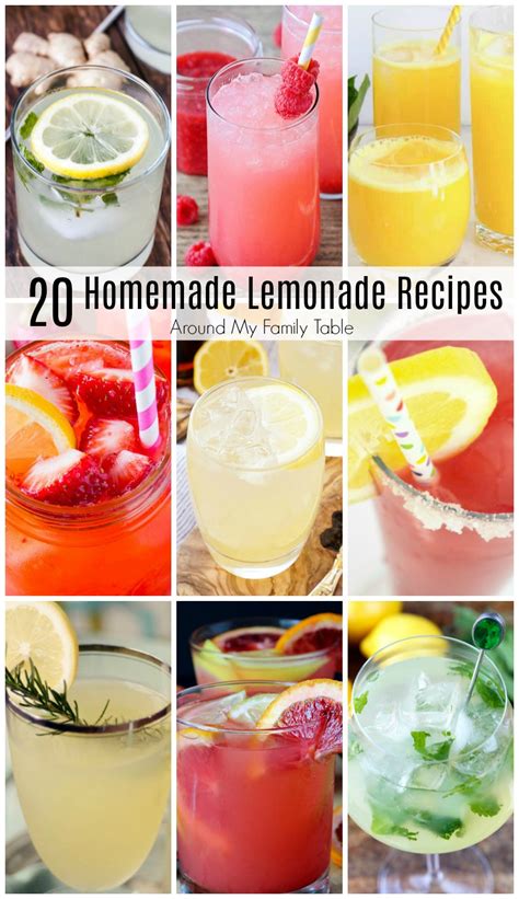 Refreshing Homemade Lemonade Recipes Artofit