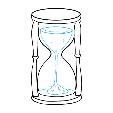 How To Draw An Hourglass Really Easy Drawing Tutorial Hourglass