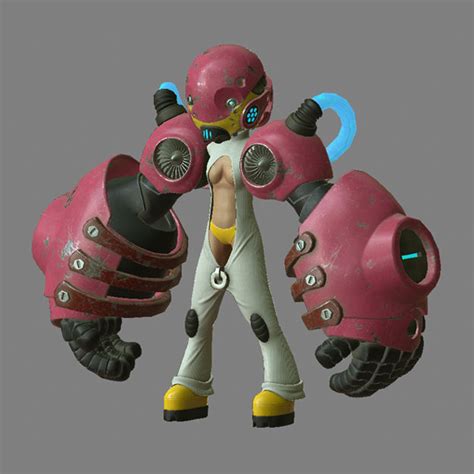 Character Girl Robot Hardsurface 3d Asset Cgtrader