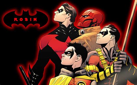 robin generations wallpaper nightwing tim drake red robin comic book heroes