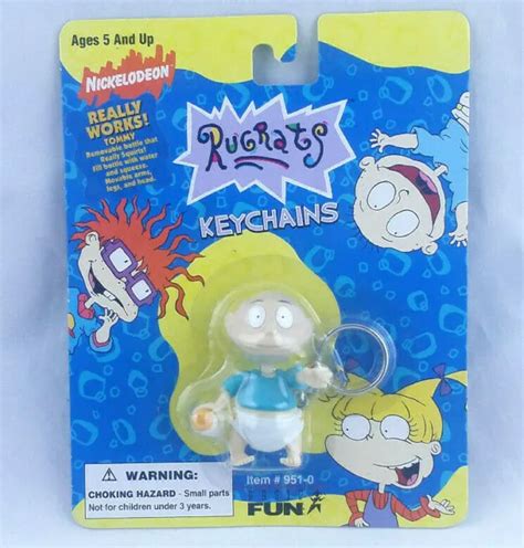 Vintage Basic Fun Rugrats Phil And Lil Keychain Nickelodeon 1997 ~ Ships Free 2500 Picclick
