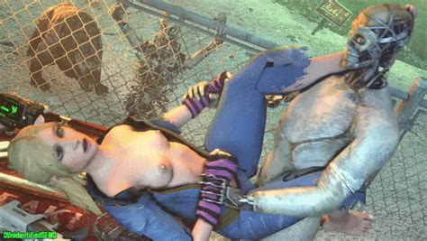 Rule 34 3d Animated Breasts Fallout Female Human Lying Machine Male