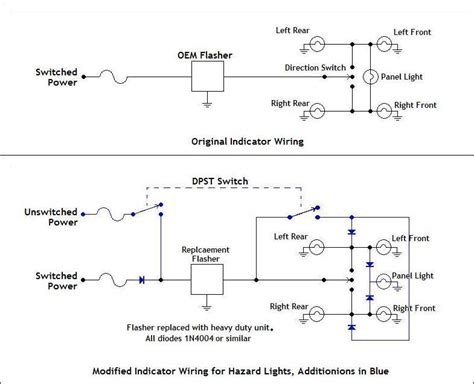 Hazard Light Circuit Diagram