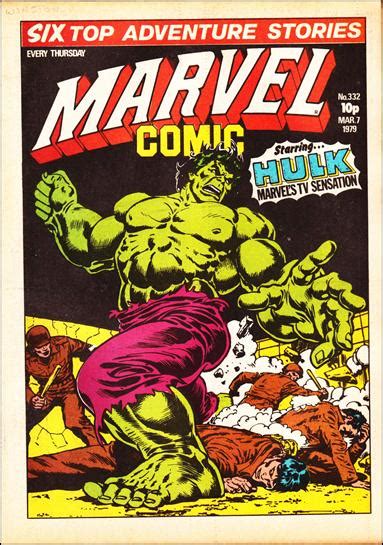 Marvel Comic Vol 1 332 Marvel Database Fandom Powered By Wikia