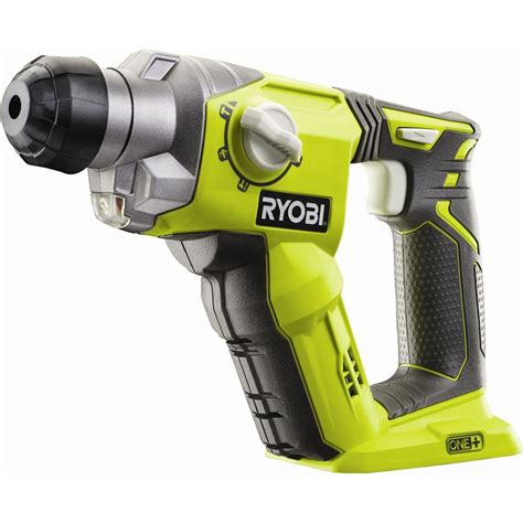 The unit is fitted with a variable speed trigger, the further in the trigger is squeezed. Ryobi One+ 18V SDS Cordless Rotary Hammer Drill - Skin Only