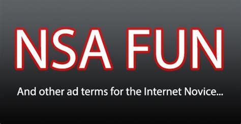 What Is Nsa Fun And Other Sex Acronyms Red Light Australia