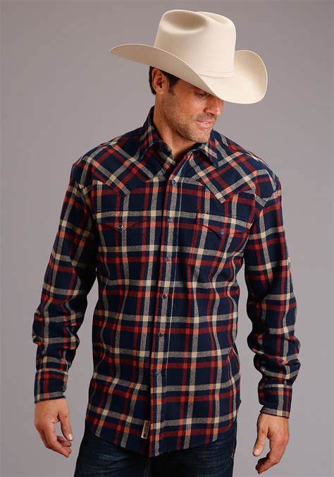 Stetson Brushed Twill Flannel — Way Out West Trading Co