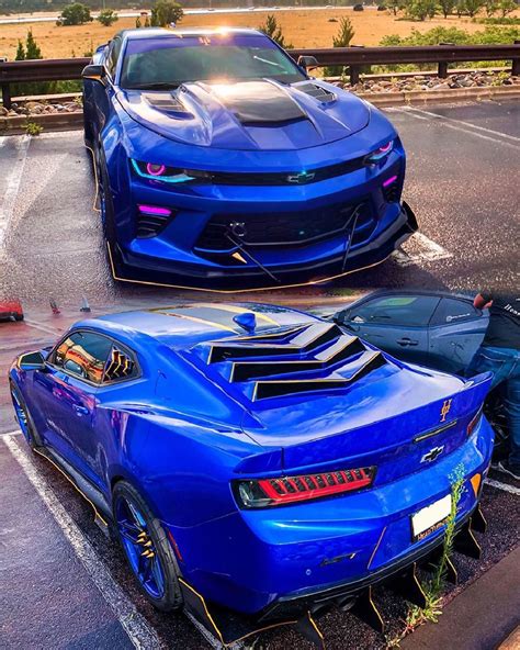 Blue Sonic The Hedgehog Camaro Ss Is A Collection Of Aftermarket