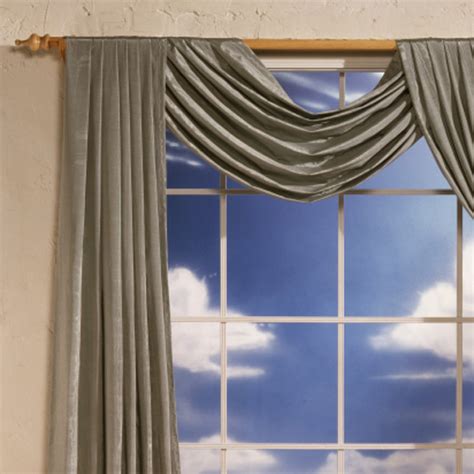 3pc rod pocket embroidered kitchen curtains and valances set swag curtains & tier set 36 inch length chef cook baker cream. Simple Swag pelmet from Anagram Interiors