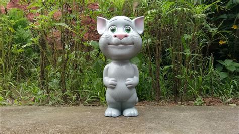Talking Tom Cat Battery Operated Toy By Just Toys Time Youtube