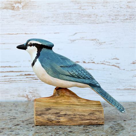 Hand Carved Wooden Birds Darby Creek Trading