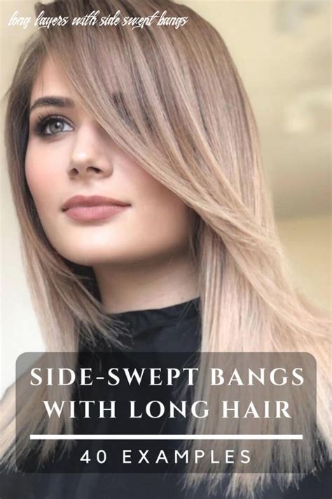 9 Long Layers With Side Swept Bangs Undercut Hairstyle