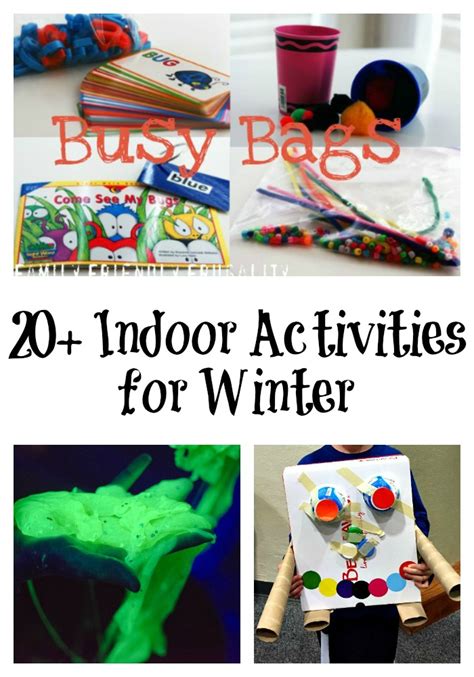 Win The Day With These 20 Indoor Activity Ideas For Winter Sippy Cup Mom