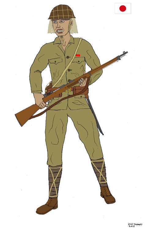 Japanese Soldier Ww2 By Colt91 Fanart Central