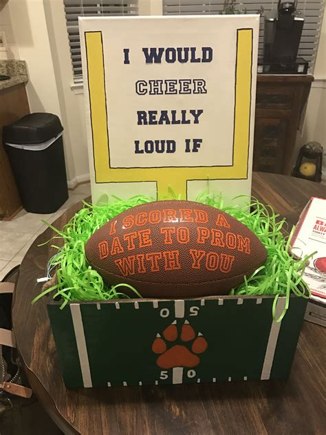 Football Promposal Cute Prom Proposals Cute Homecoming Proposals