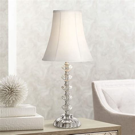 Bohemian Clear Stacked Glass Table Lamp 4n686 Lamps Plus