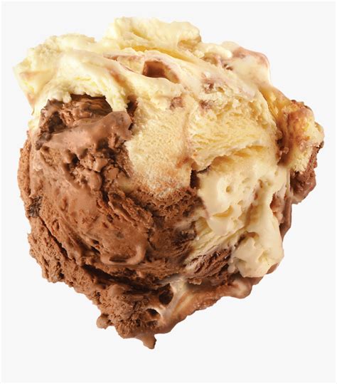 Chocolate Ice Cream Scoop Vanilla Chocolate Ice Cream HD Png Download Kindpng