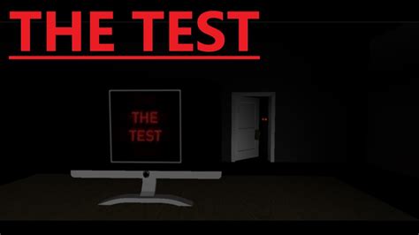 The Test Test 1 Full Playthrough Roblox Youtube