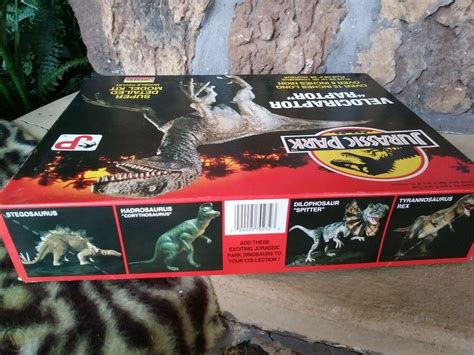 Velociraptor Lindberg Jurassic Park Raptor Pro Built 112 Kit Figure Mint Wbox 3902893978