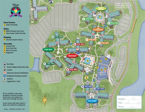 The resort is compact as you can see from the map in the video. All Star Movies Resort Map Walt Disney World | Disney ...