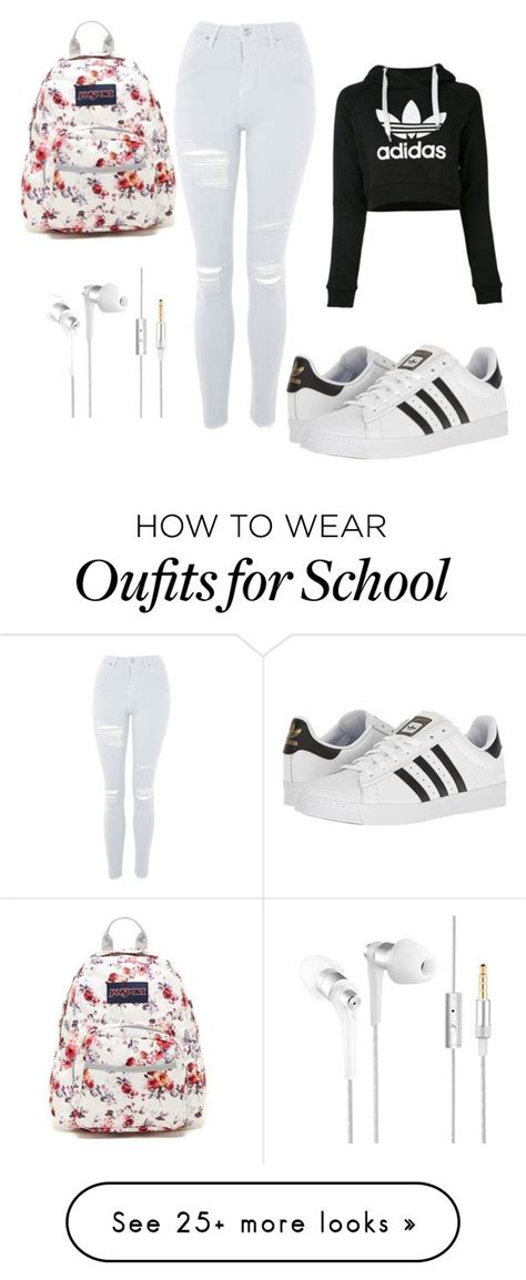 School By Amelia Spiteri On Polyvore Featuring Adidas Topshop And