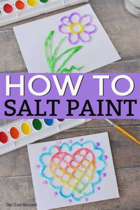 Salt Painting Learn How To Make Salt Art With Your Kids In 2020 Arts And Crafts For Kids