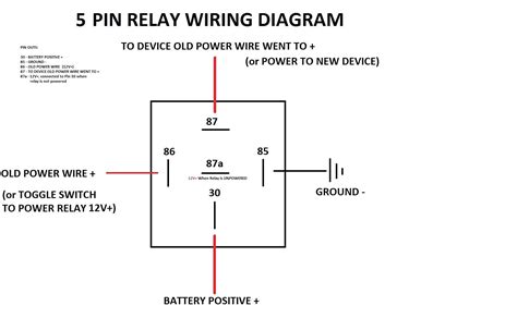 How To Wire A V Relay With Diagram Volt Relay Wiring Diagram