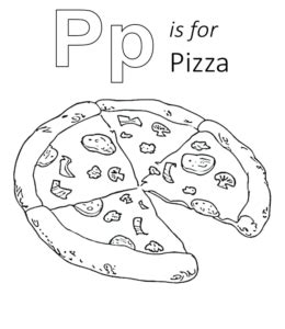 They're great for all ages. Pizza Coloring Pages | Playing Learning